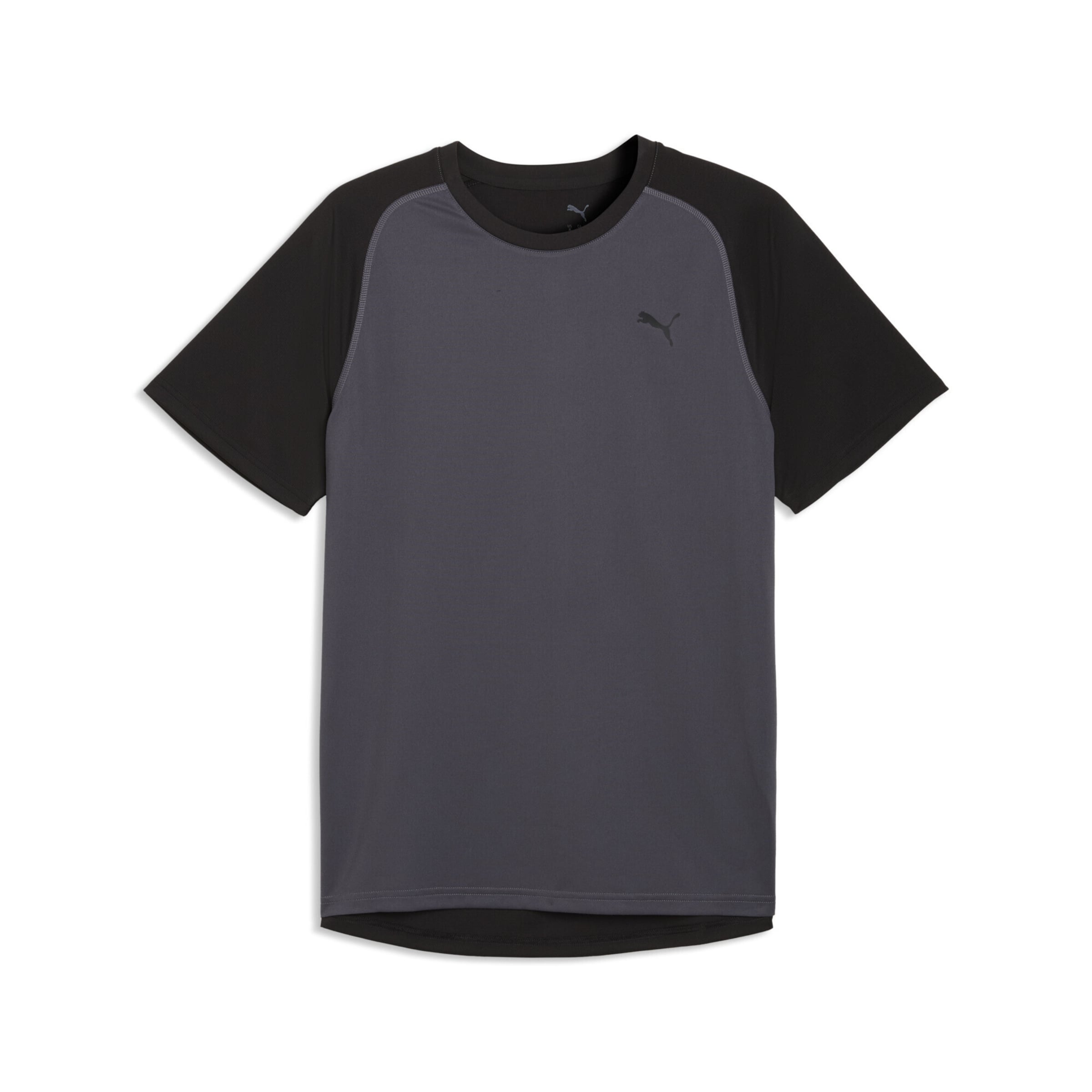 PUMA T-Shirt fonctionnel 'PWRTrain' en gris foncé / noir, Vue avec produit
