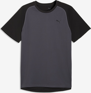 PUMA Funktionsshirt 'PWRTrain' in Grau: Vorderseite