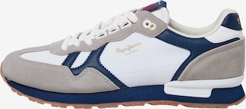 Pepe Jeans Sneakers 'Brit Retro' in Grey: front