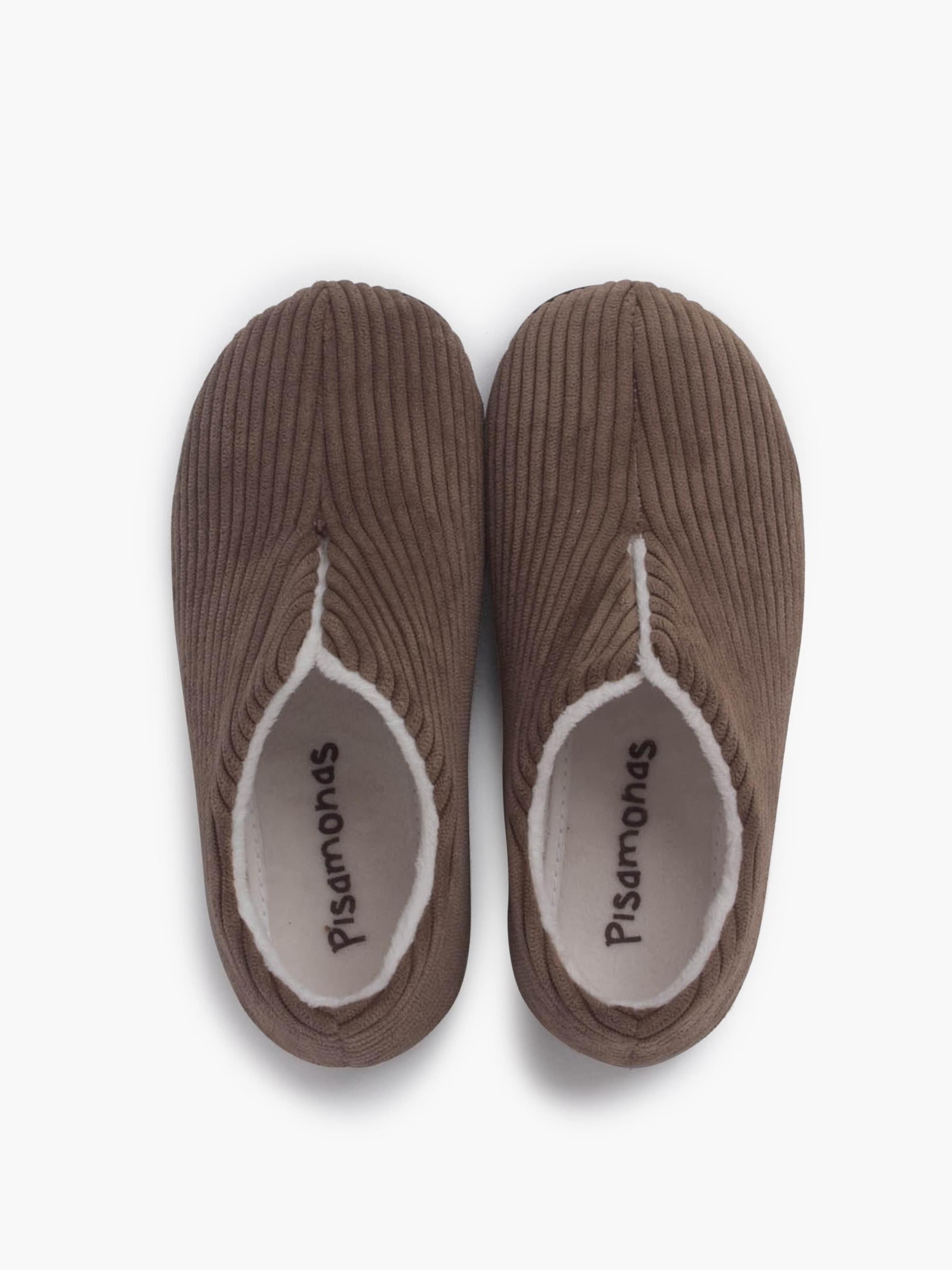 Pisamonas Slippers in Grey