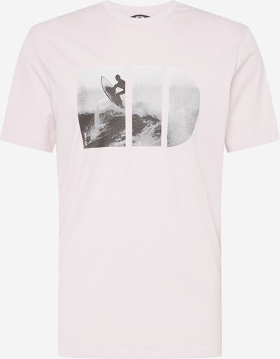 Only & Sons T-Shirt 'PLAZA' in graumeliert / pastellpink / schwarz, Produktansicht