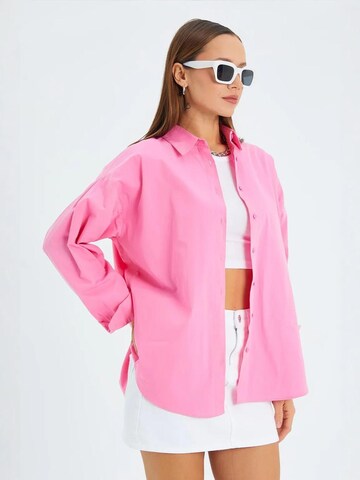 MixRay Bluse in Pink