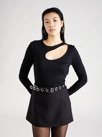 Sisley - Camiseta en negro: frente