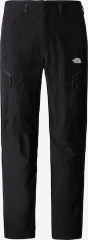 THE NORTH FACE Regular Friluftsbukse i svart: forside