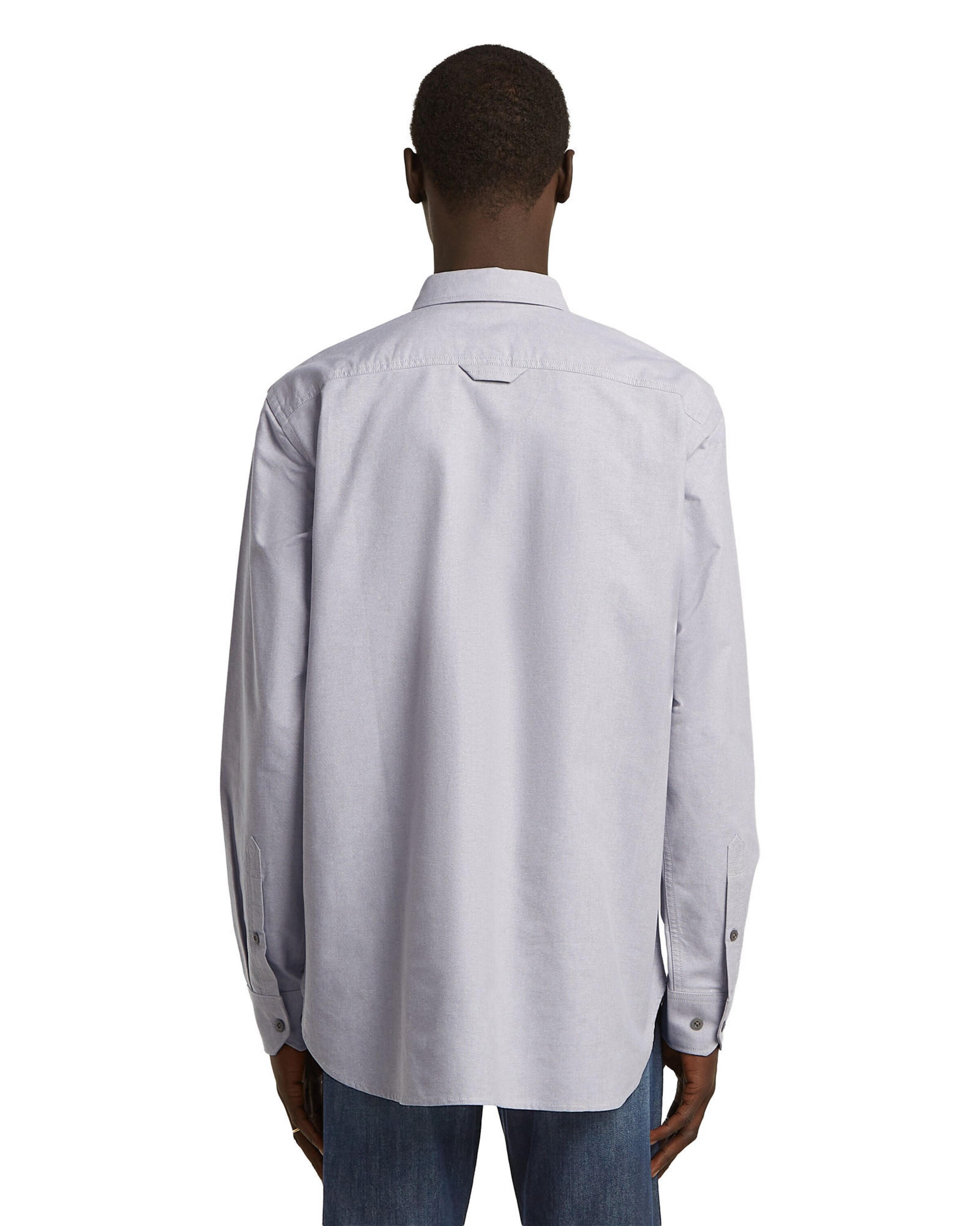 G-STAR Regular fit Button Up Shirt 'CPO' in Grey