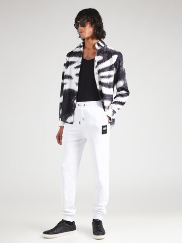 Karl Lagerfeld Tapered Hose in Weiß