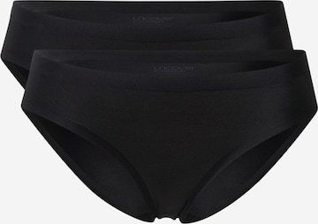 Slip uncover by SCHIESSER en noir : devant