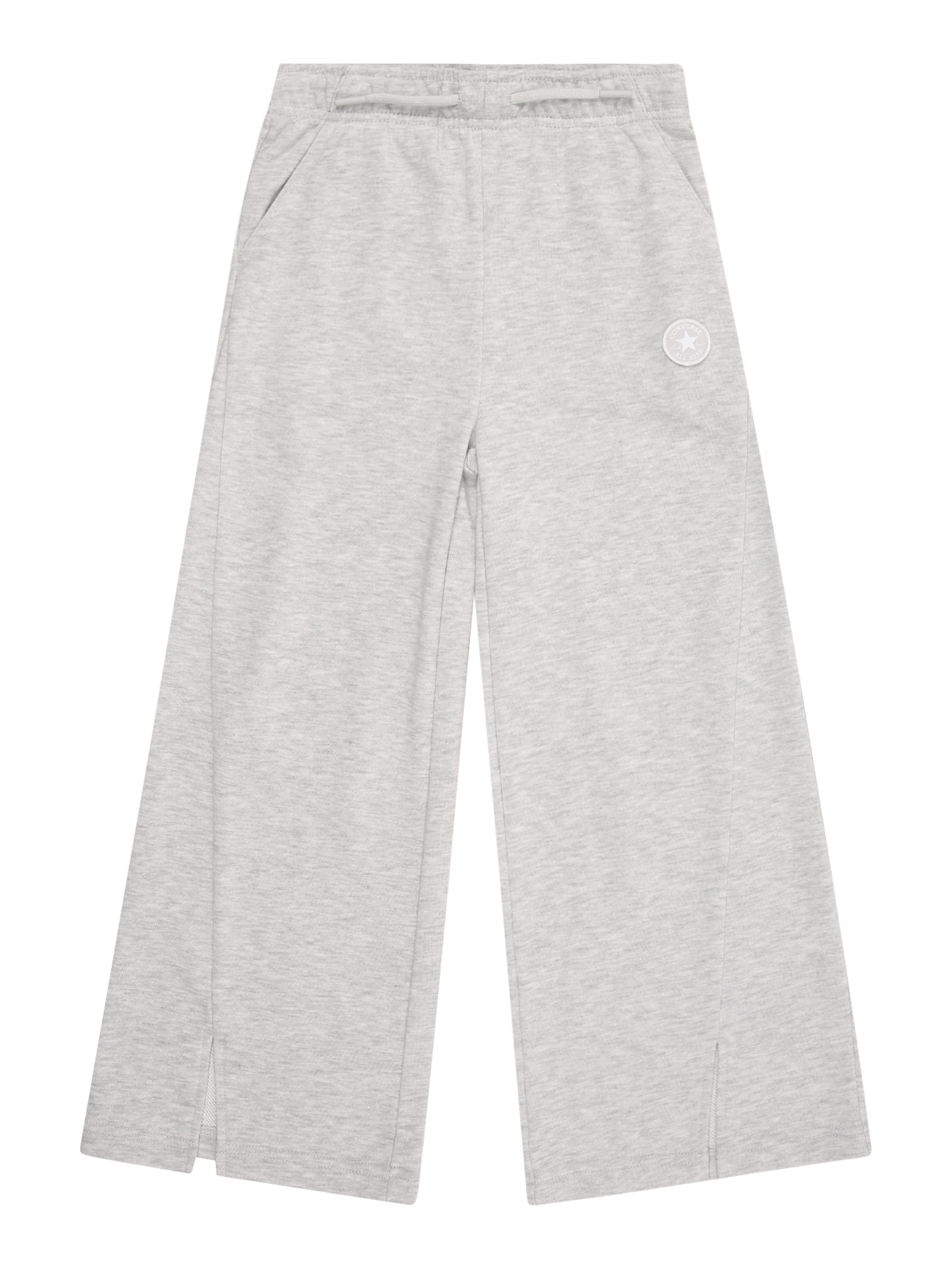 Wide leg Pantaloni de la CONVERSE pe gri: față