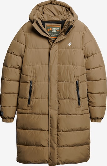 Superdry Manteau d’hiver en marron / gris / noir, Vue avec produit