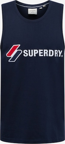 Superdry - Camisa em azul: frente
