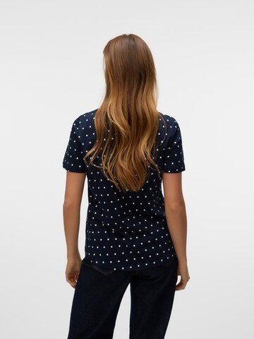 VERO MODA Majica 'VMKAIA' | modra barva
