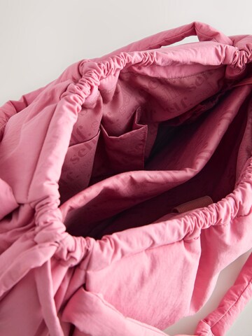 Borsa a mano di self. in rosa