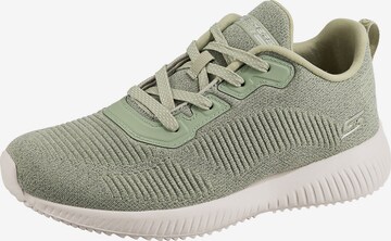 SKECHERS Sneakers laag in Groen: voorkant