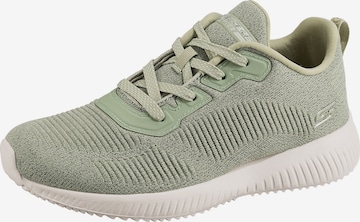 SKECHERS Platform trainers in Green: front