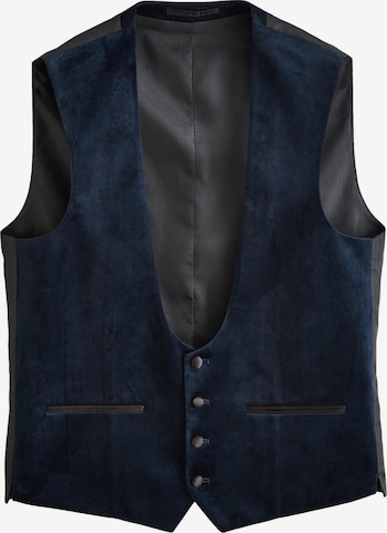 Vestă de costum de la Next pe albastru: față