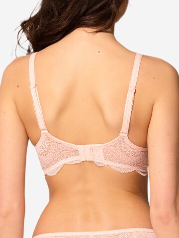 Simone Perele T-shirt Bra 'Karma' in Pink