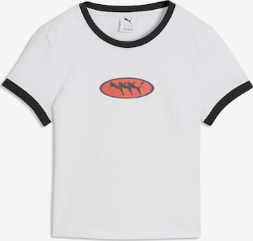PUMA Shirt 'FUTURE.PUMA.ARCHIVE' in Weiß: Vorderseite