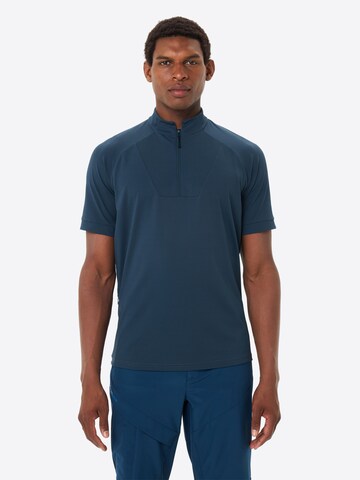 VAUDE Functioneel shirt 'Adlux' in Blauw: voorkant