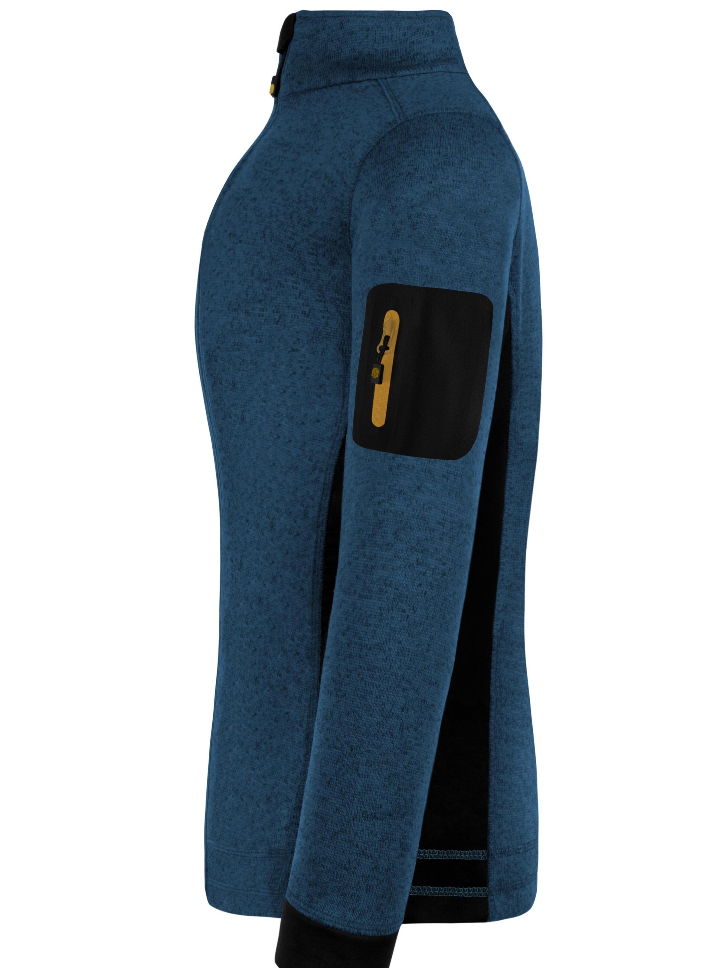 normani Functionele fleece jas in Blauw