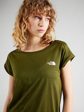 THE NORTH FACE Funkcionalna majica 'Tanken' | zelena barva