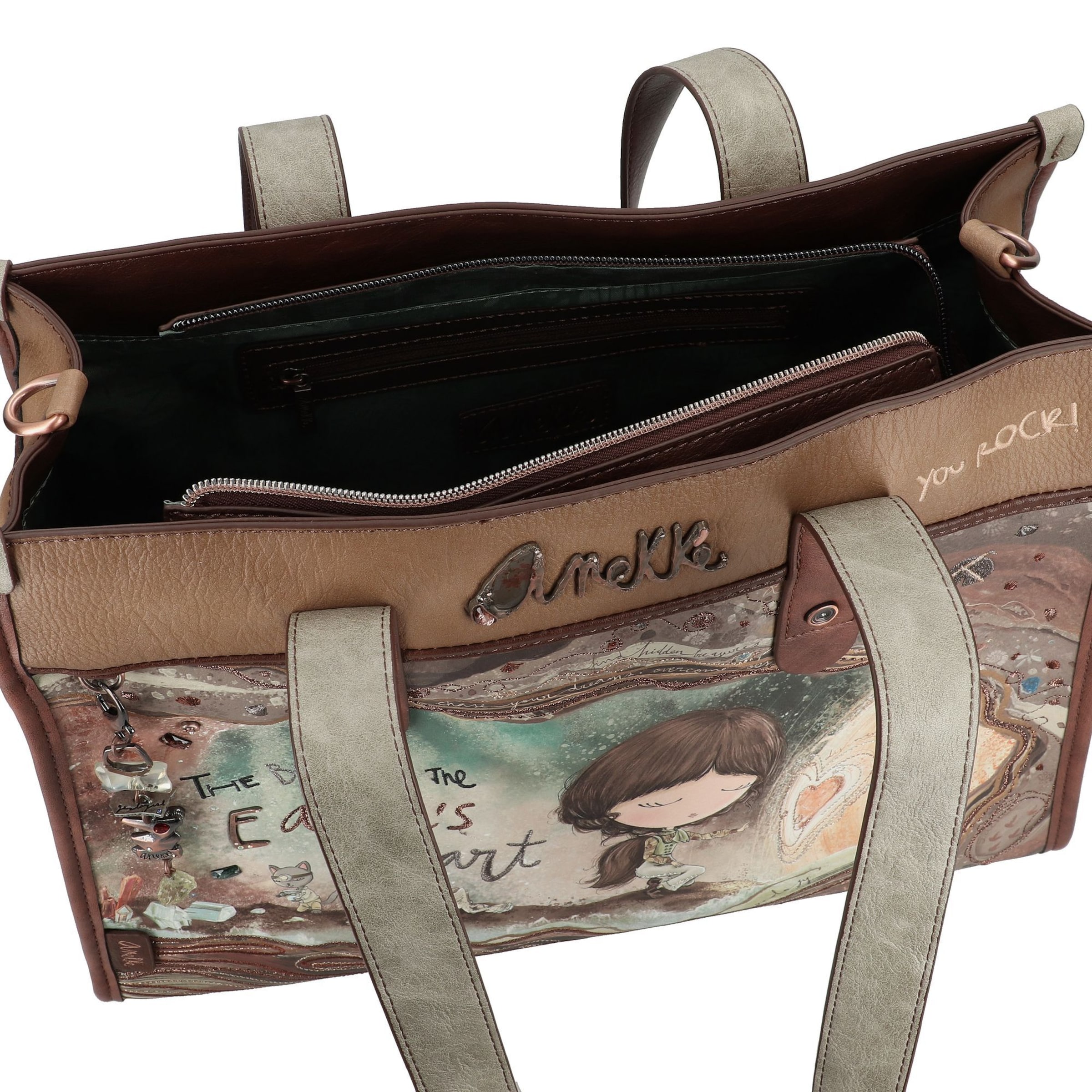 Anekke Schultertasche in Mischfarben