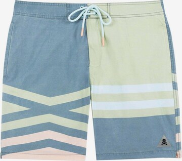 Scalpers Board Shorts in Blue: front