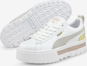 Baskets basses 'Mayze' PUMA en blanc