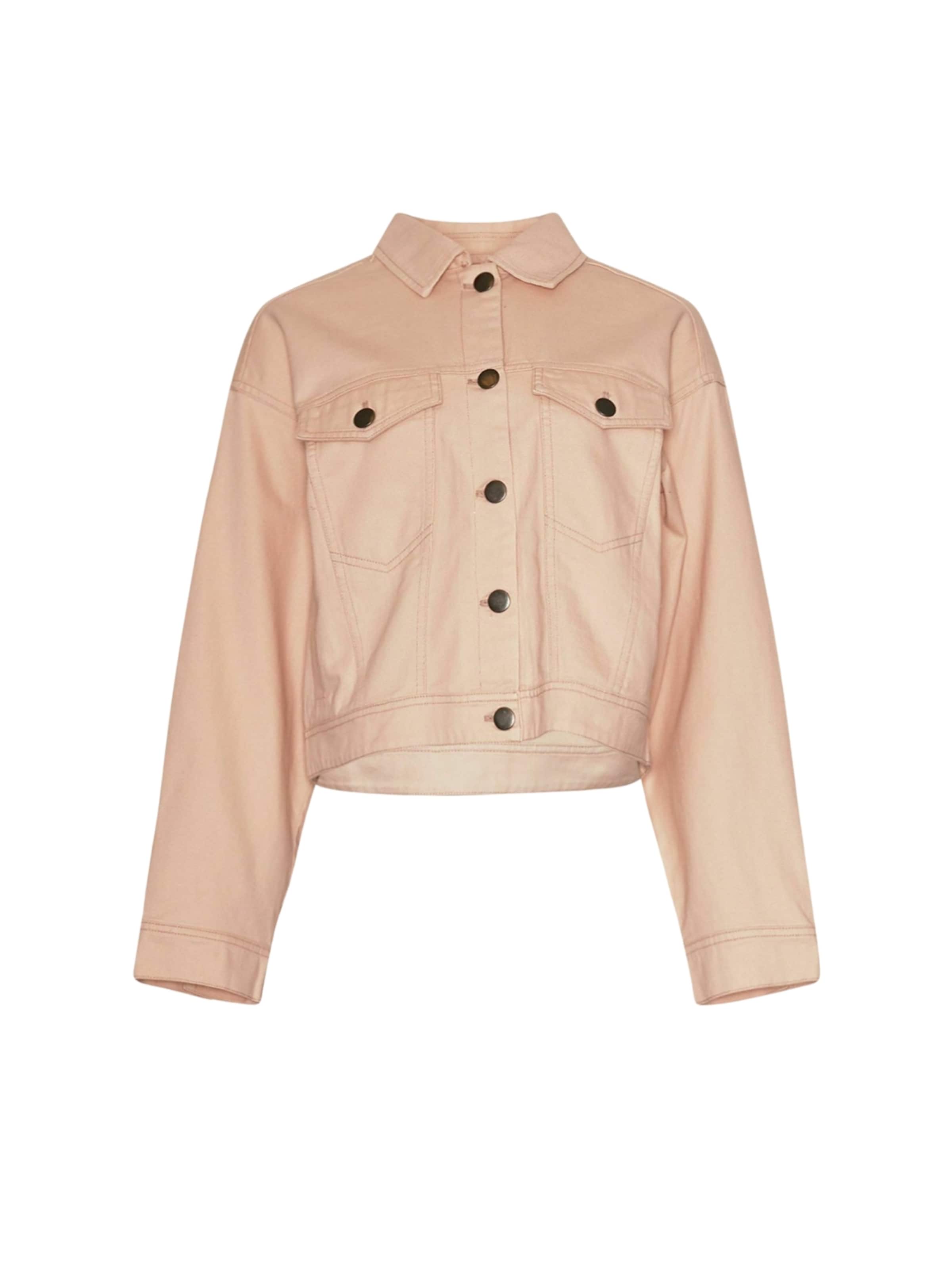 Noella Välikausitakki ' Kelli ' värissä vaaleanpunainen: etupuoli