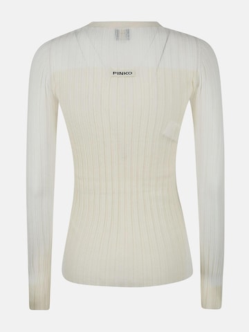 PINKO Knit cardigan in Beige