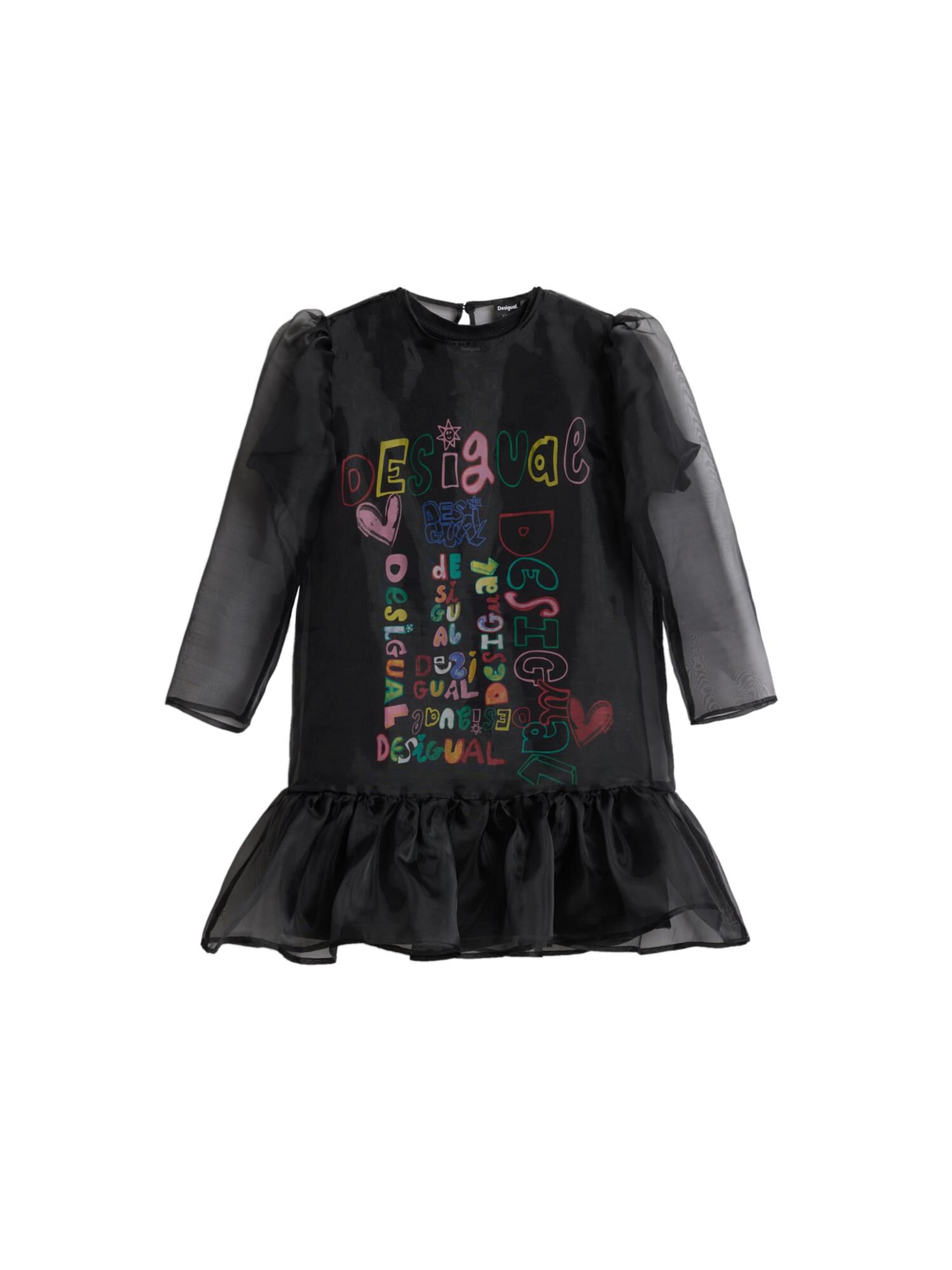 Desigual Obleka | črna barva: sprednja stran