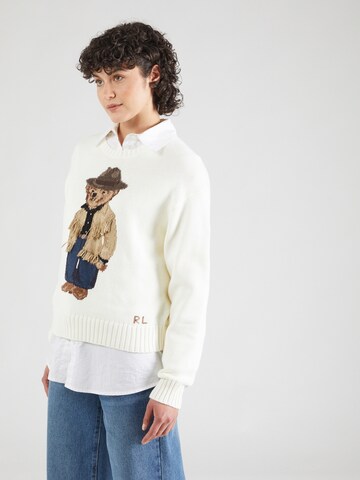 Polo Ralph Lauren Sweter w kolorze beżowy: przód