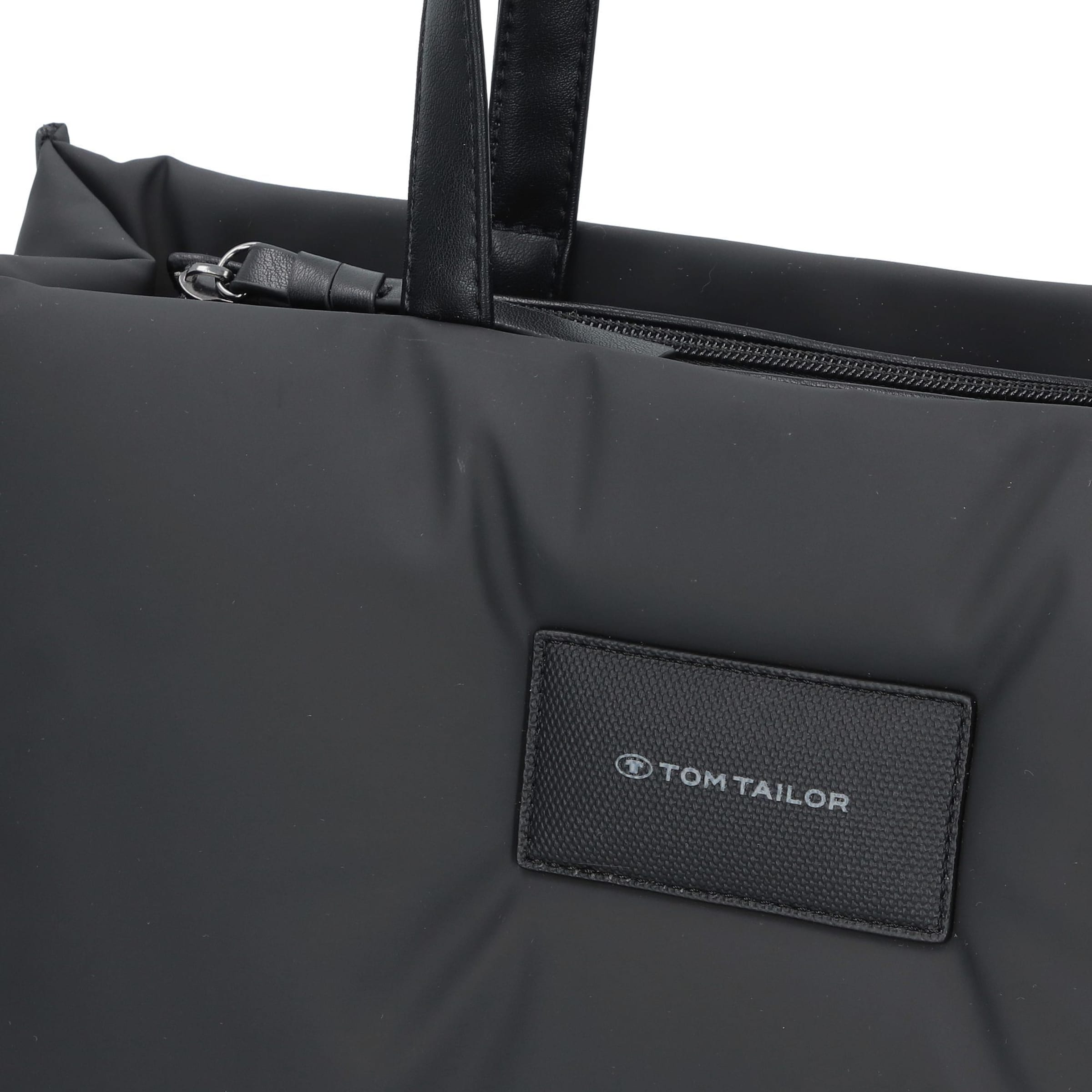TOM TAILOR Shopper 'Patti' in Schwarz