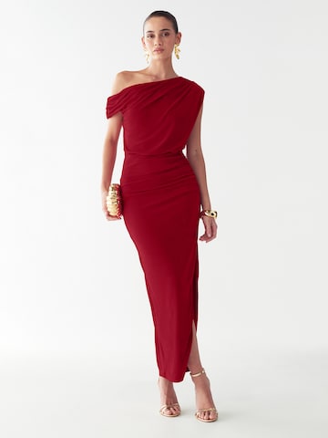 BWLDR Dress 'Veleda' in Red: front