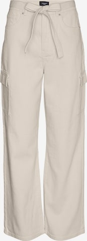 VERO MODA Regular Cargojeans 'KATHY' in Beige: predná strana