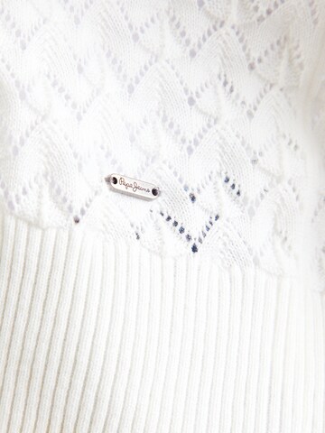 Pull-over Pepe Jeans en blanc