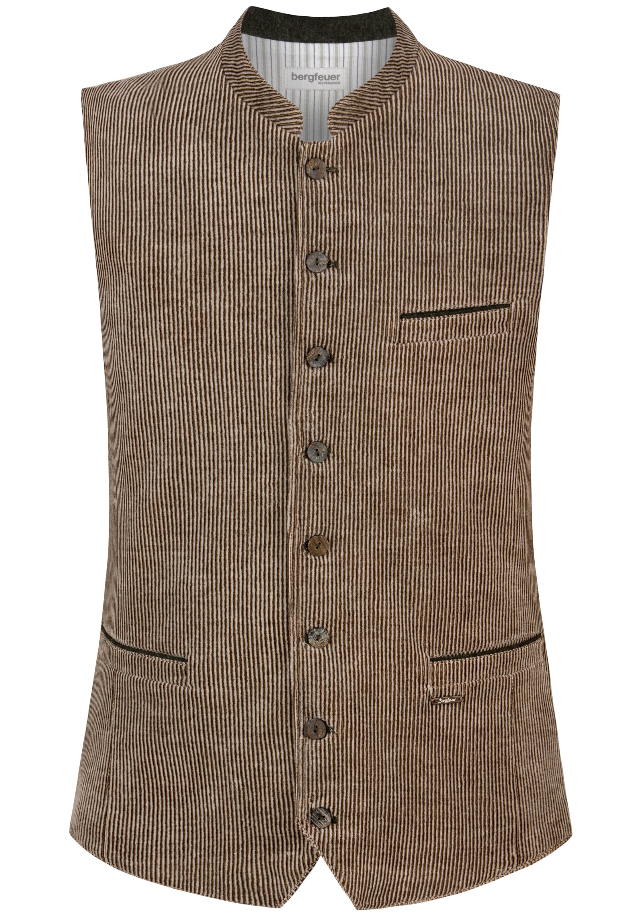STOCKERPOINT Traditional vest 'Egidio' in 44 in Beige / Black, Item view