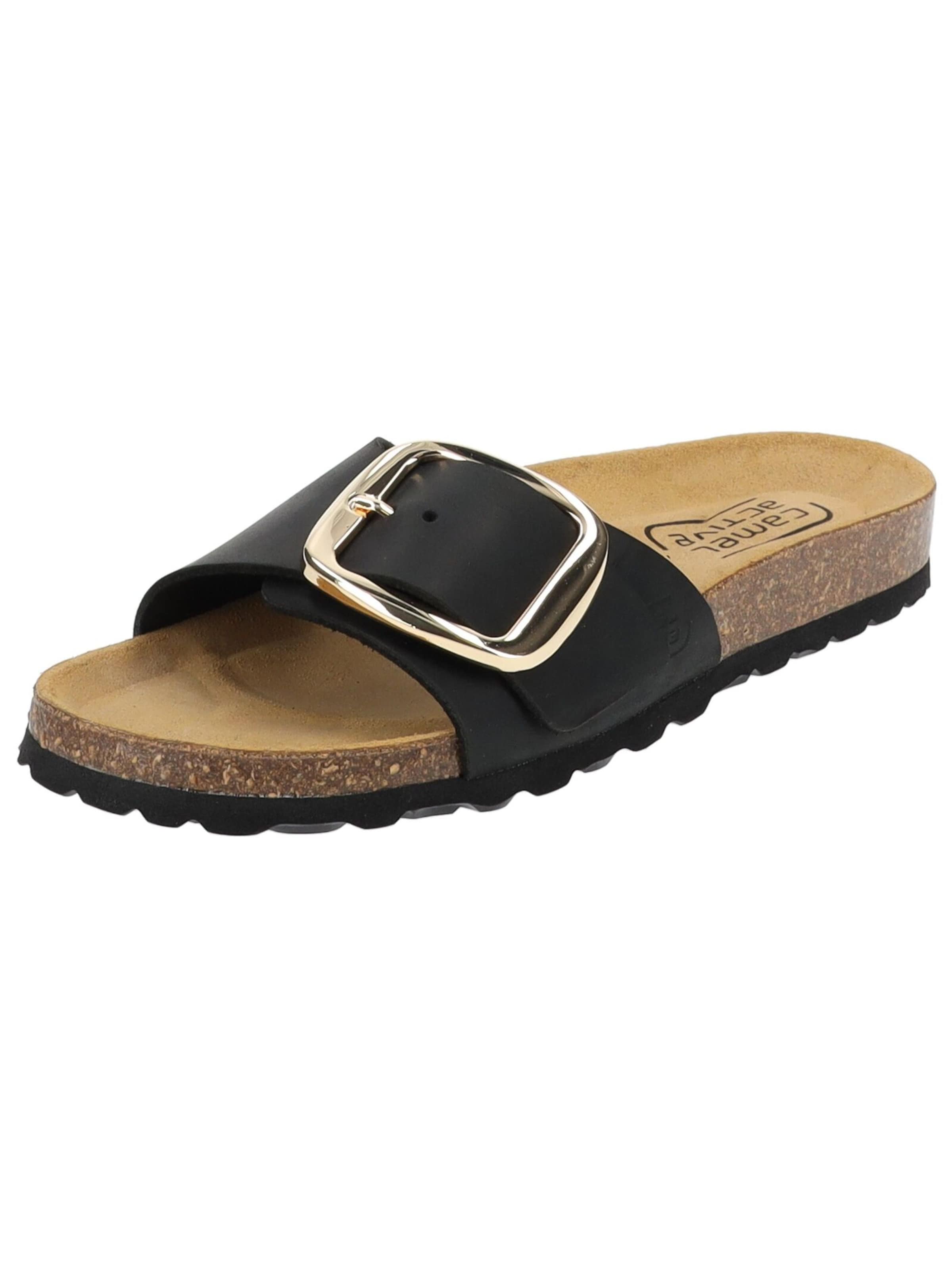 CAMEL ACTIVE Mule in Black: front