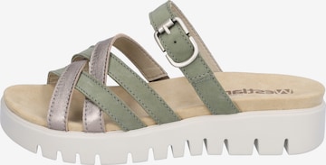 Westland Sandals in Green: front