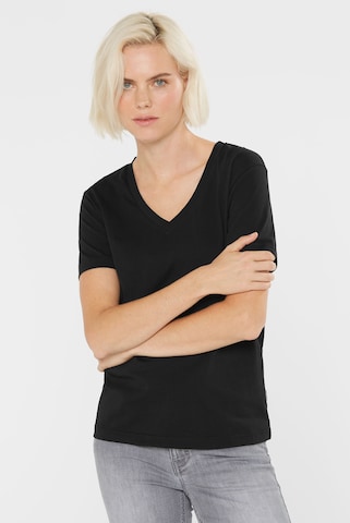 SENSES.THE LABEL Shirt in Black: front