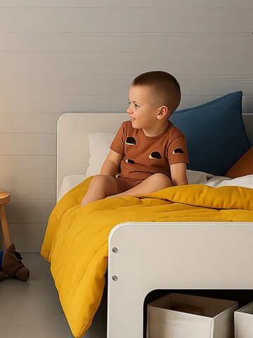 PAPATE - Manta para bebé en amarillo