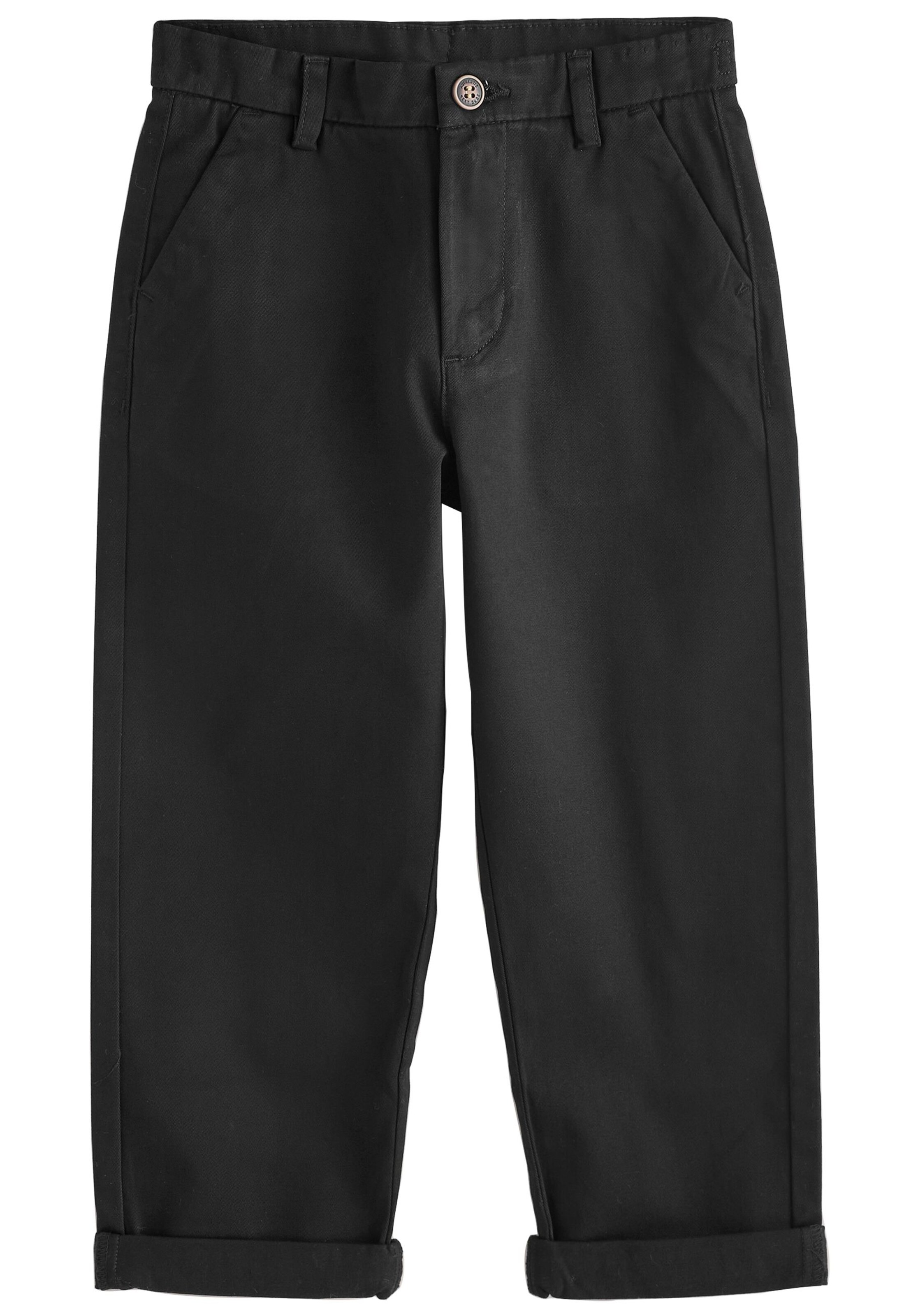 Next Chinohose in Schwarz: Vorderseite