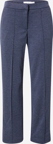 VILA Pleated Pants 'AMIRI' in Blue: front