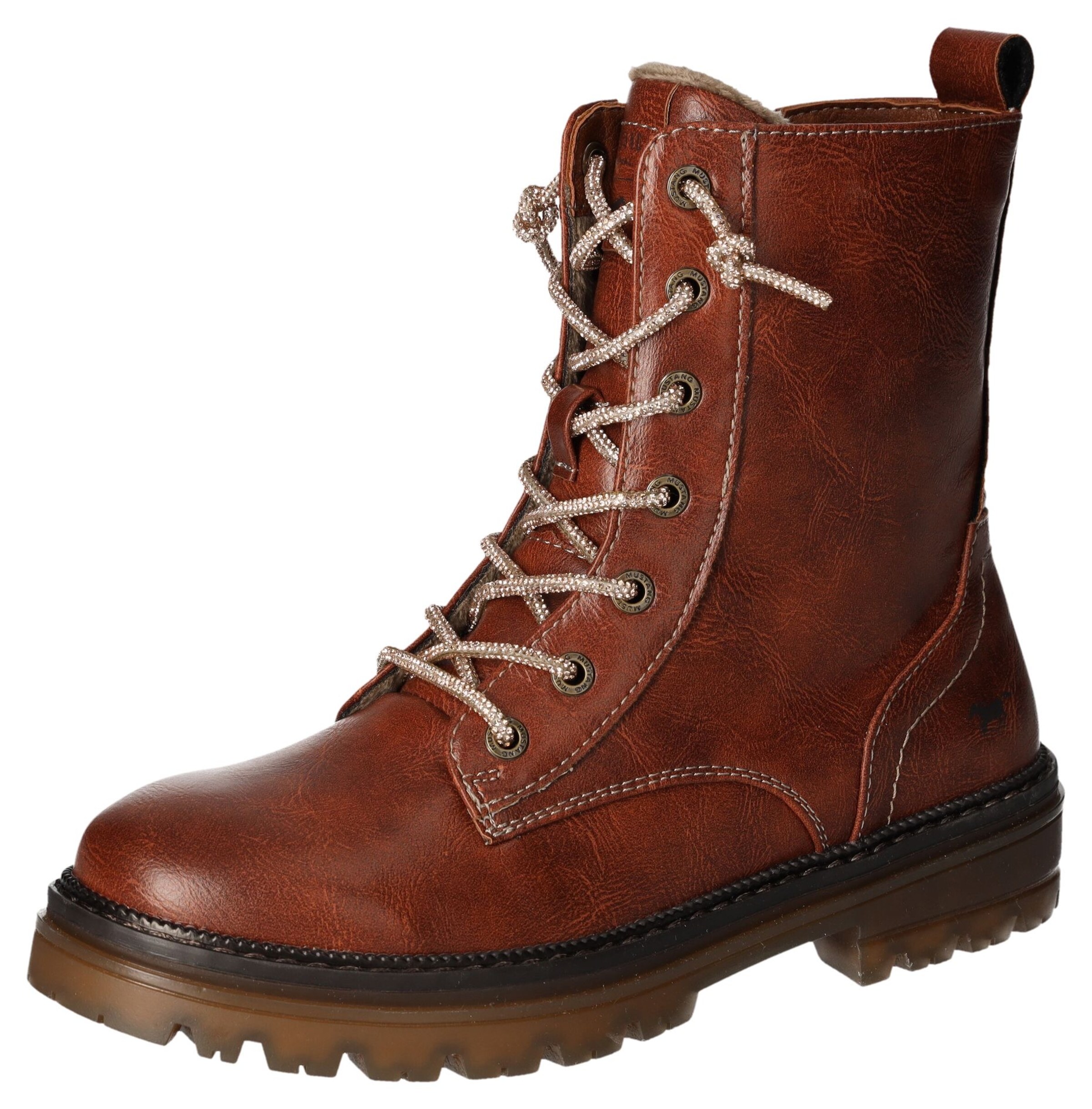 MUSTANG Stiefelette in Braun