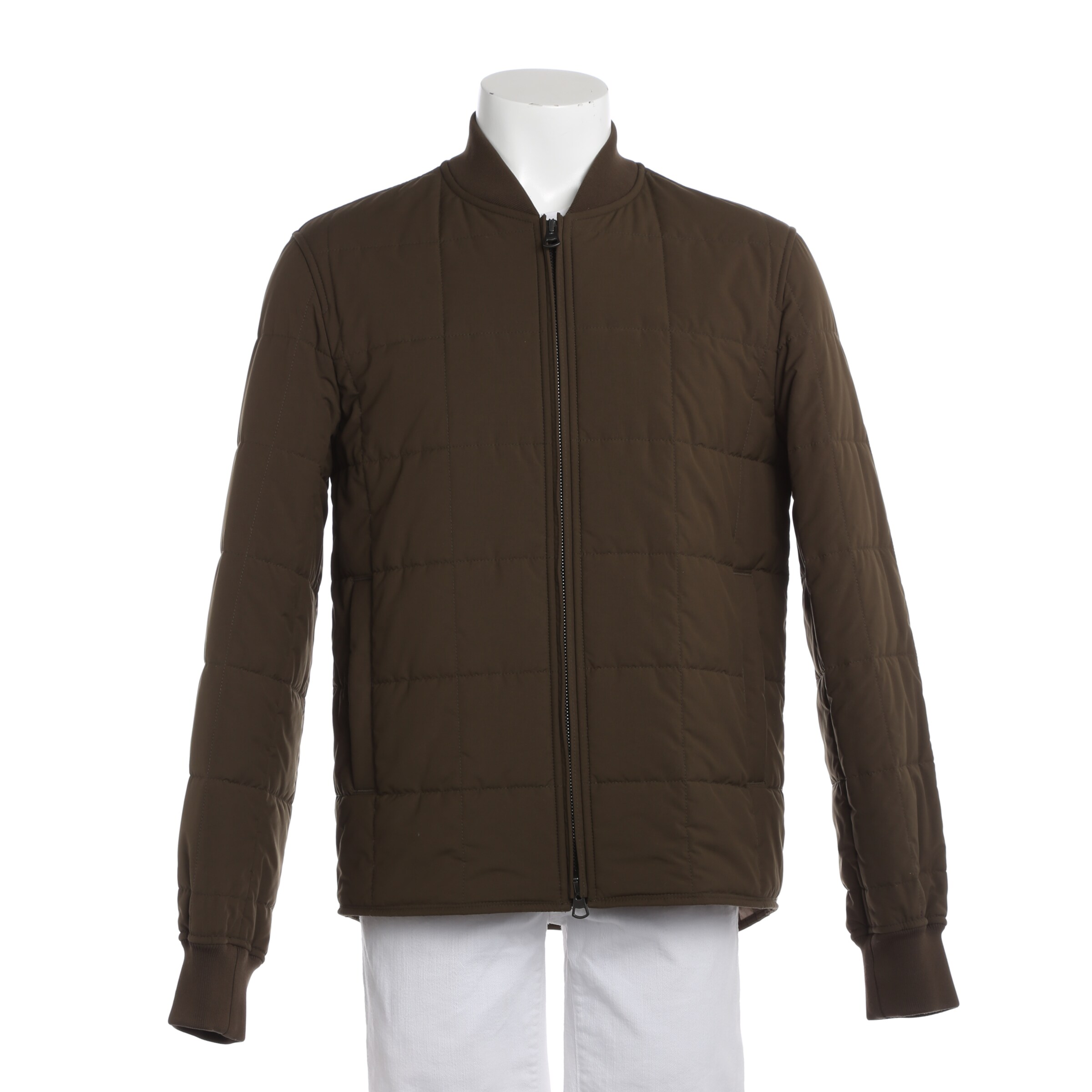 BURBERRY Übergangsjacke in S in oliv, Produktansicht