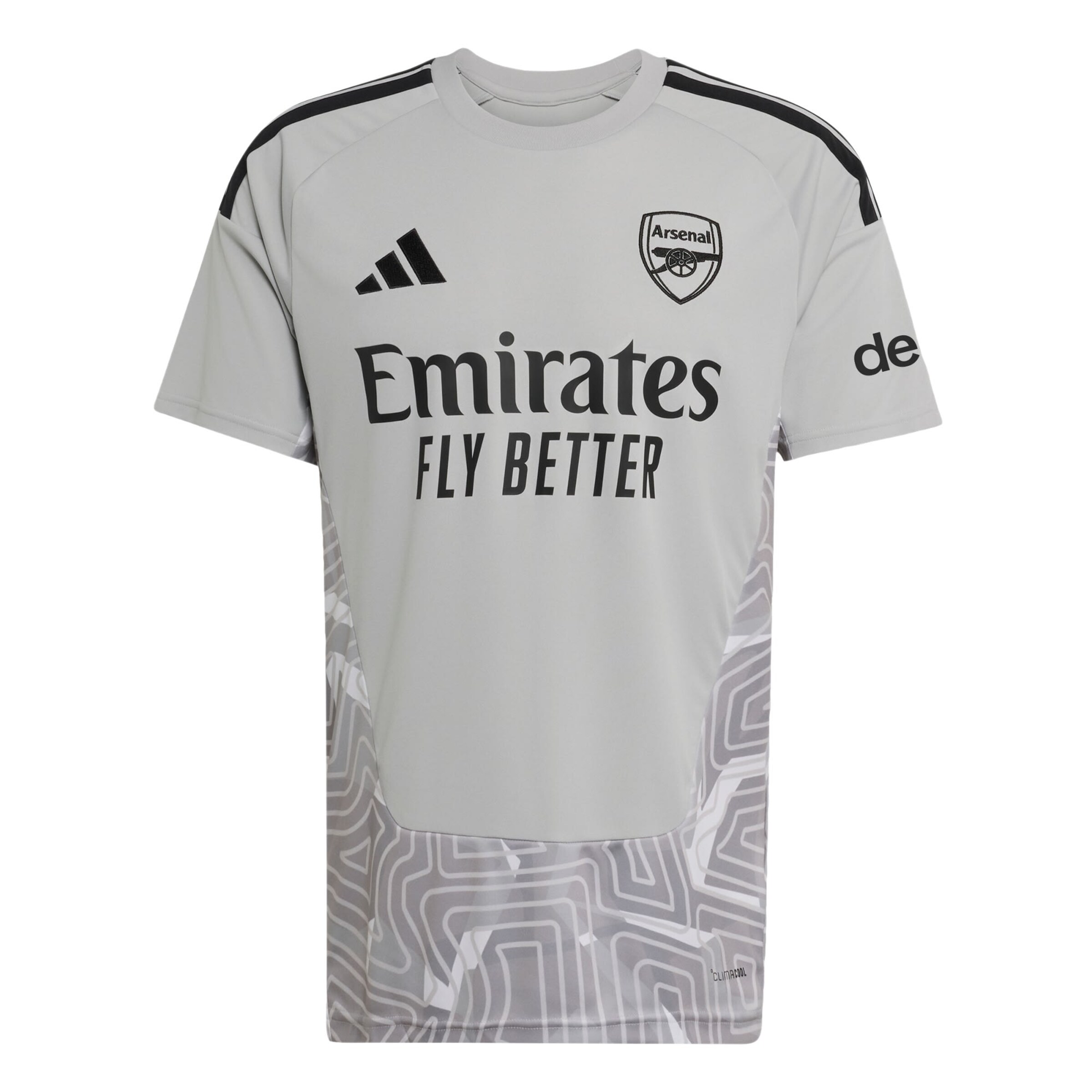 ADIDAS PERFORMANCE Maillot 'FC Arsenal 26/27' en XS en gris / noir / blanc cassé, Vue avec produit
