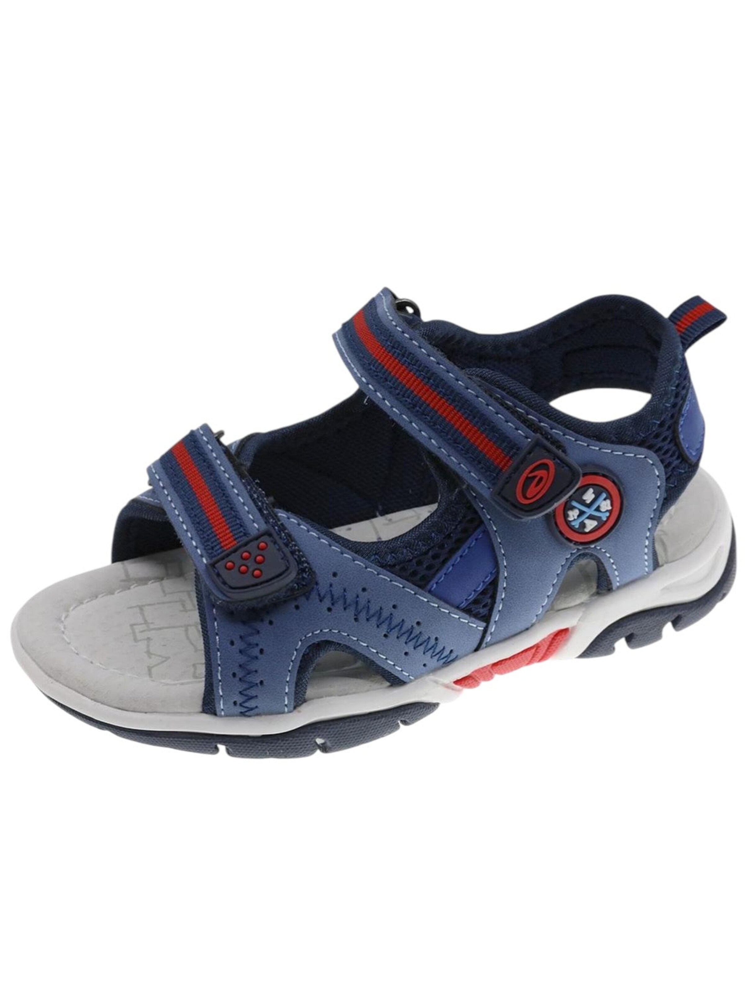 Sandalo di Beppi in blu: frontale