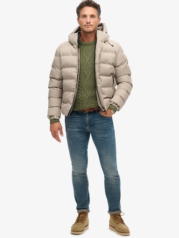 Superdry Jacke in Beige