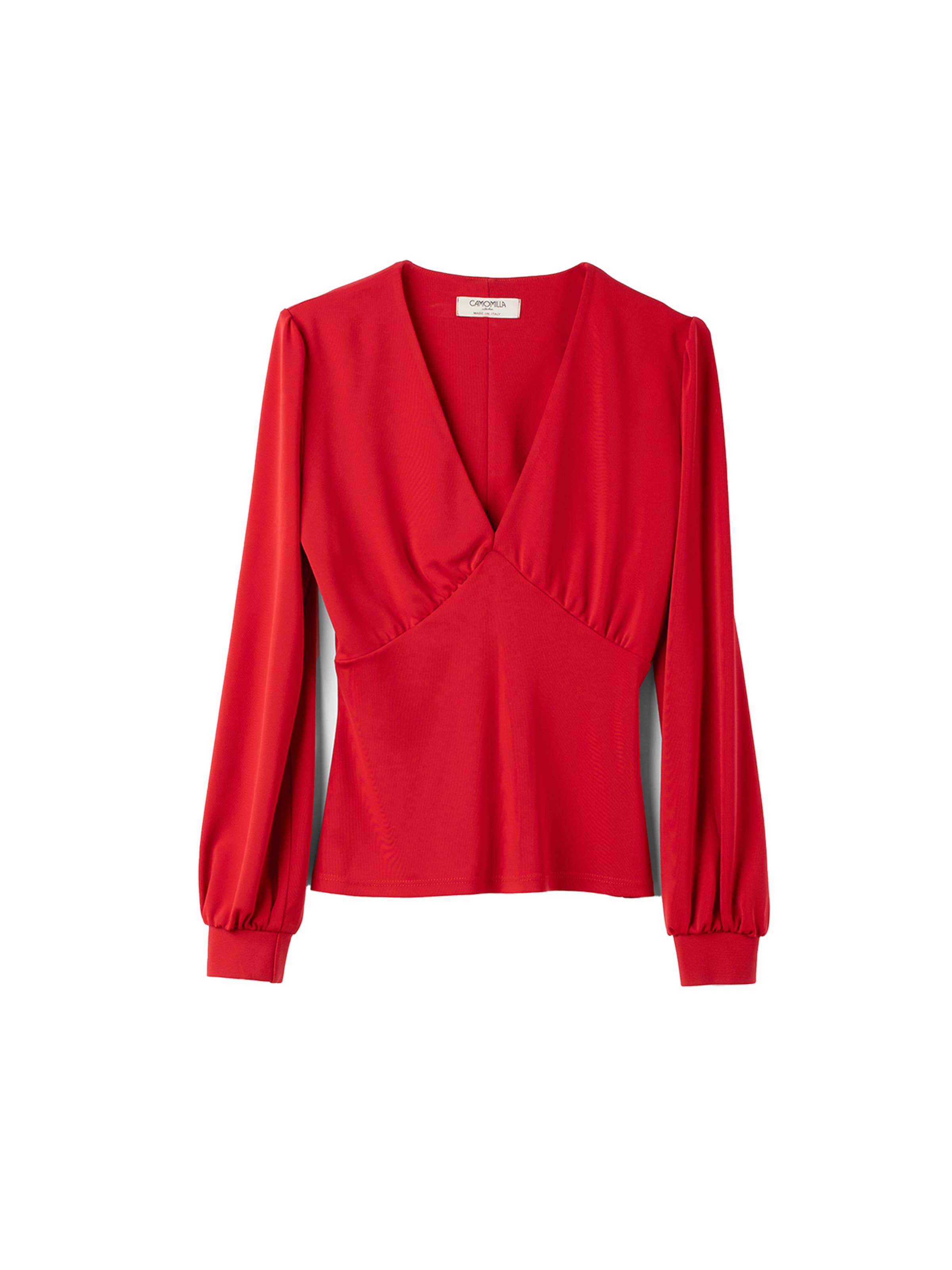 Maglietta 'SAMOA' di Camomilla Italia in rosso: frontale