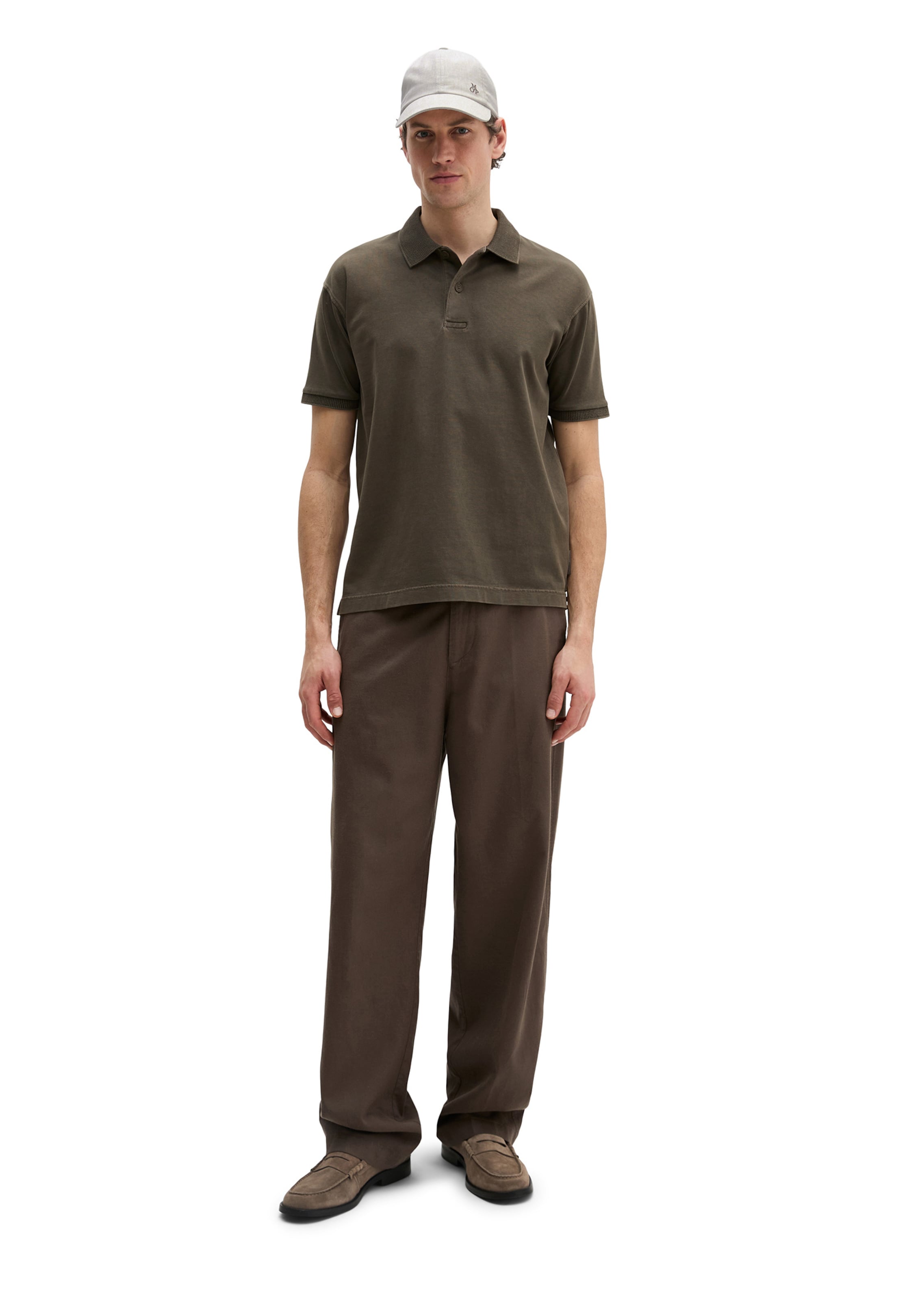 Marc O'Polo Shirt in Brown