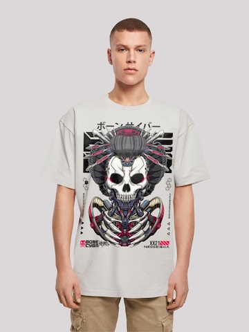 F4NT4STIC Shirt 'CYBERPUNK STYLES' in Grey: front